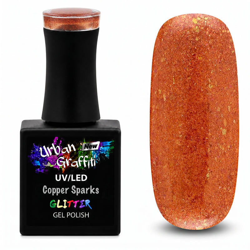 Copper Sparks - UGGP-A0132 Urban Graffiti želejas nagu laka 15ml