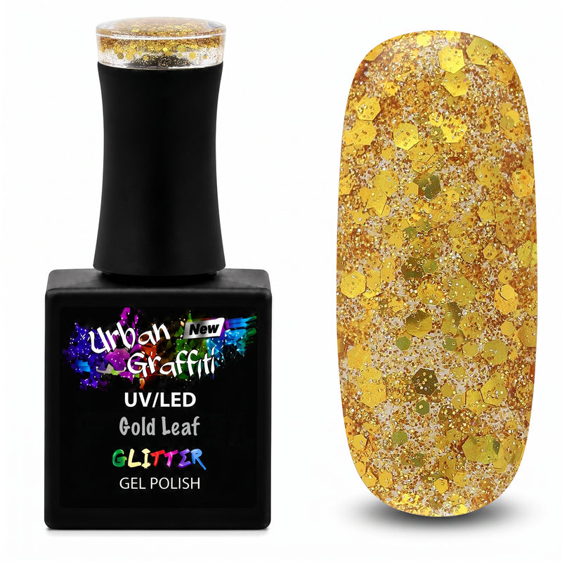 Gold Leaf - UGGP-A0891 Urban Graffiti želejas nagu laka 15ml
