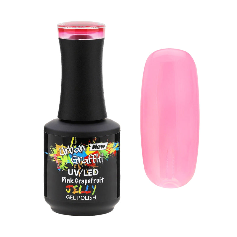 Pink Grapefruit - UGGP-JE002 Urban Graffiti gēla nagu laka 15ml