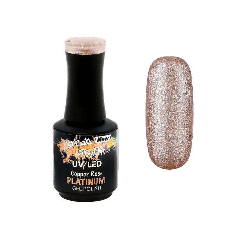 Copper Rose - UGGP-P004 Urban Graffiti želejas nagu laka 15ml