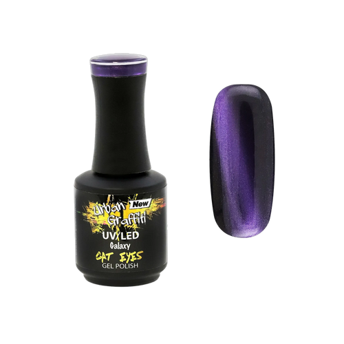 Get ready to blast your manicures into other space! Naio Nails Galaxy Cat-Eye Gel Polish brings the magic of the night sky right to your fingertips. 